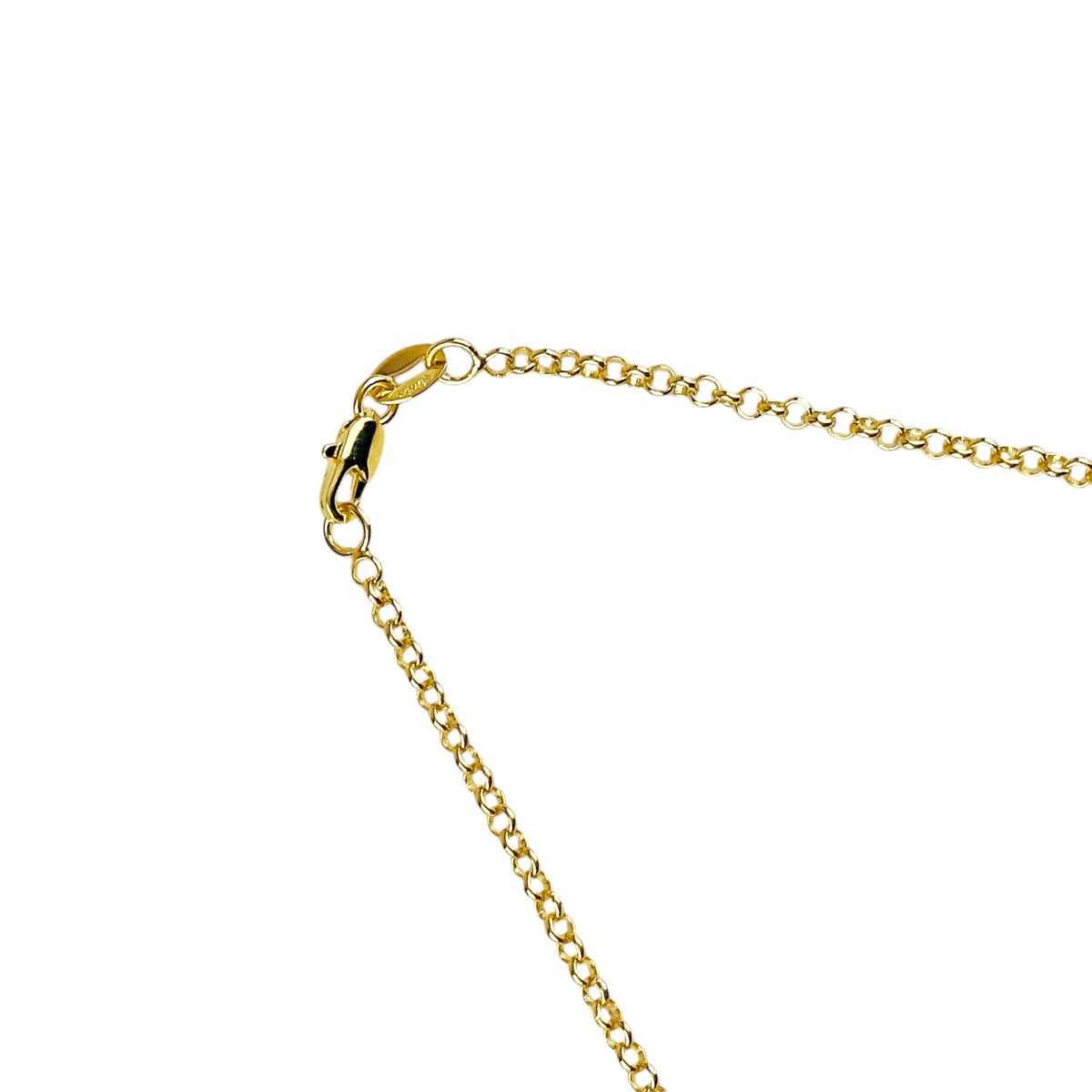 Rolo Link Chain 2.5mm Necklace in 18K gold-filled, view 6