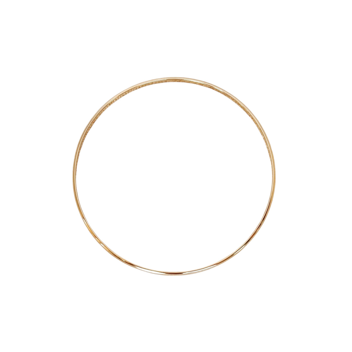 Classic Bangle 1.8mm Bracelet in 18K gold-filled, view 2