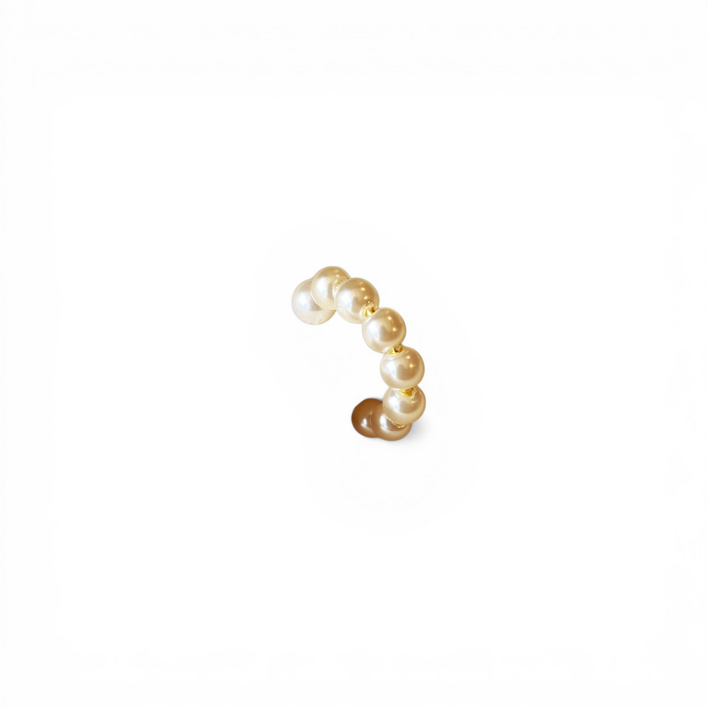 Pearl Ear Cuff 18K Gold Filled