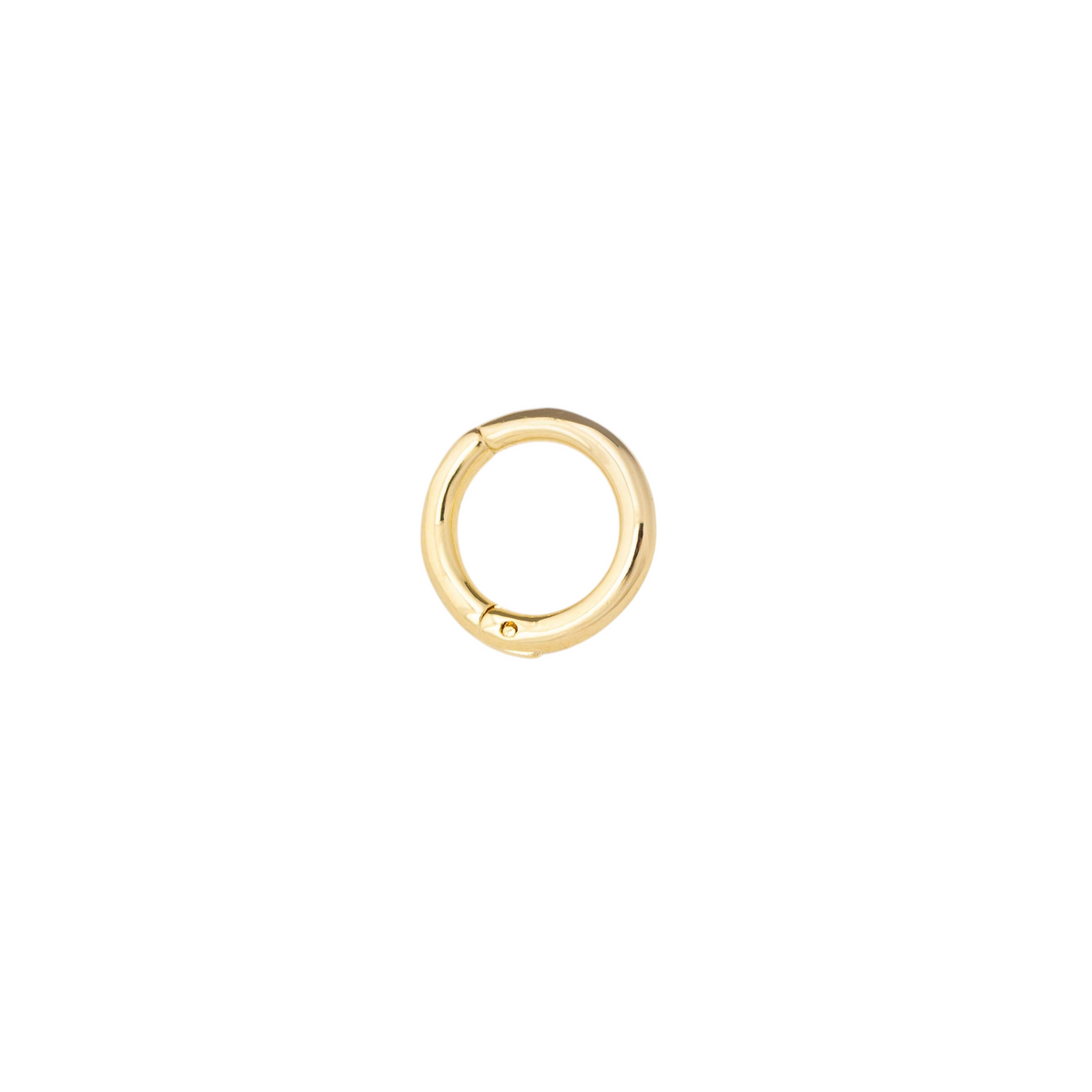 Petite Teardrop CZ Charm in 18K gold-filled, view 9