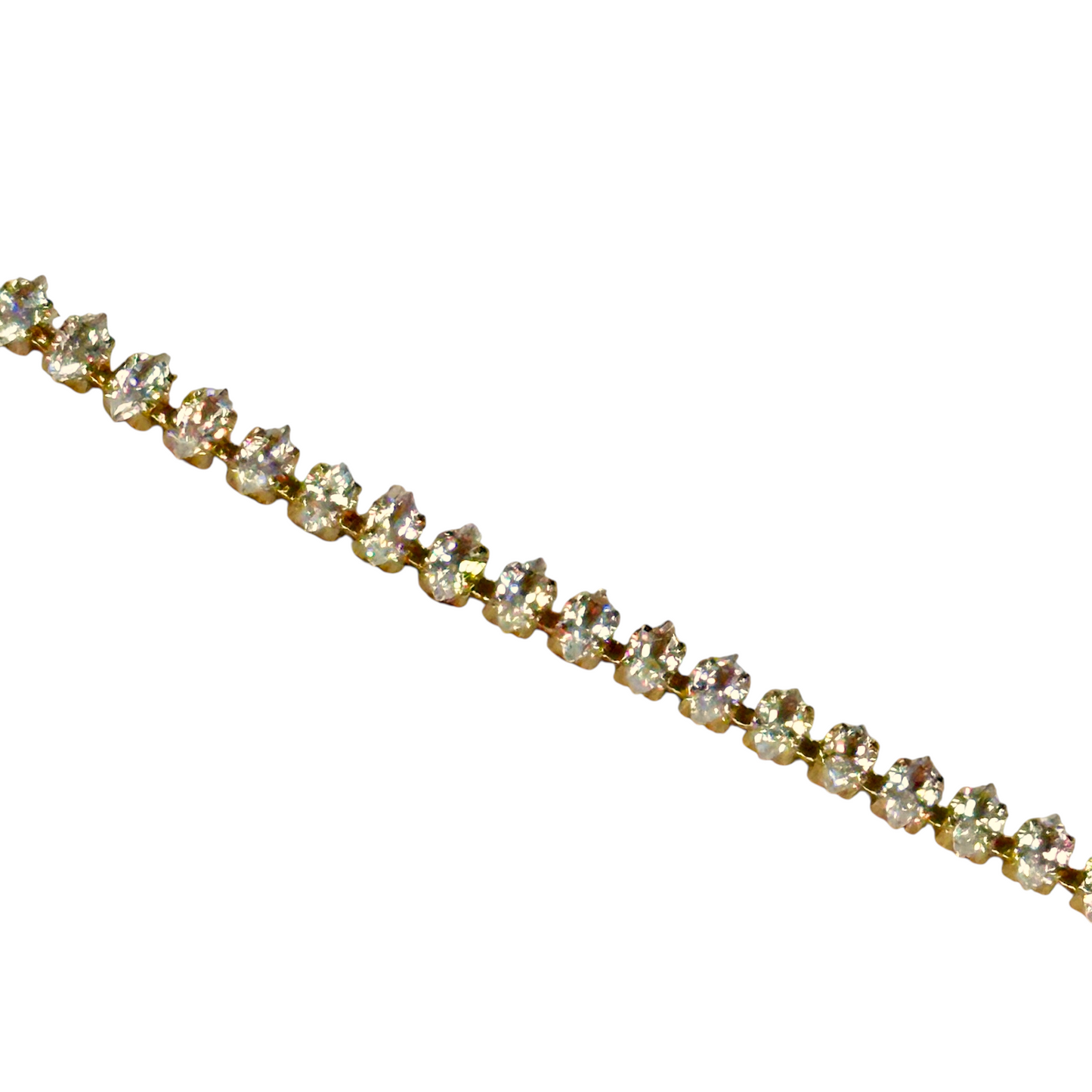 3mm Marquise CZ 18k Gold Filled Riviera Necklace