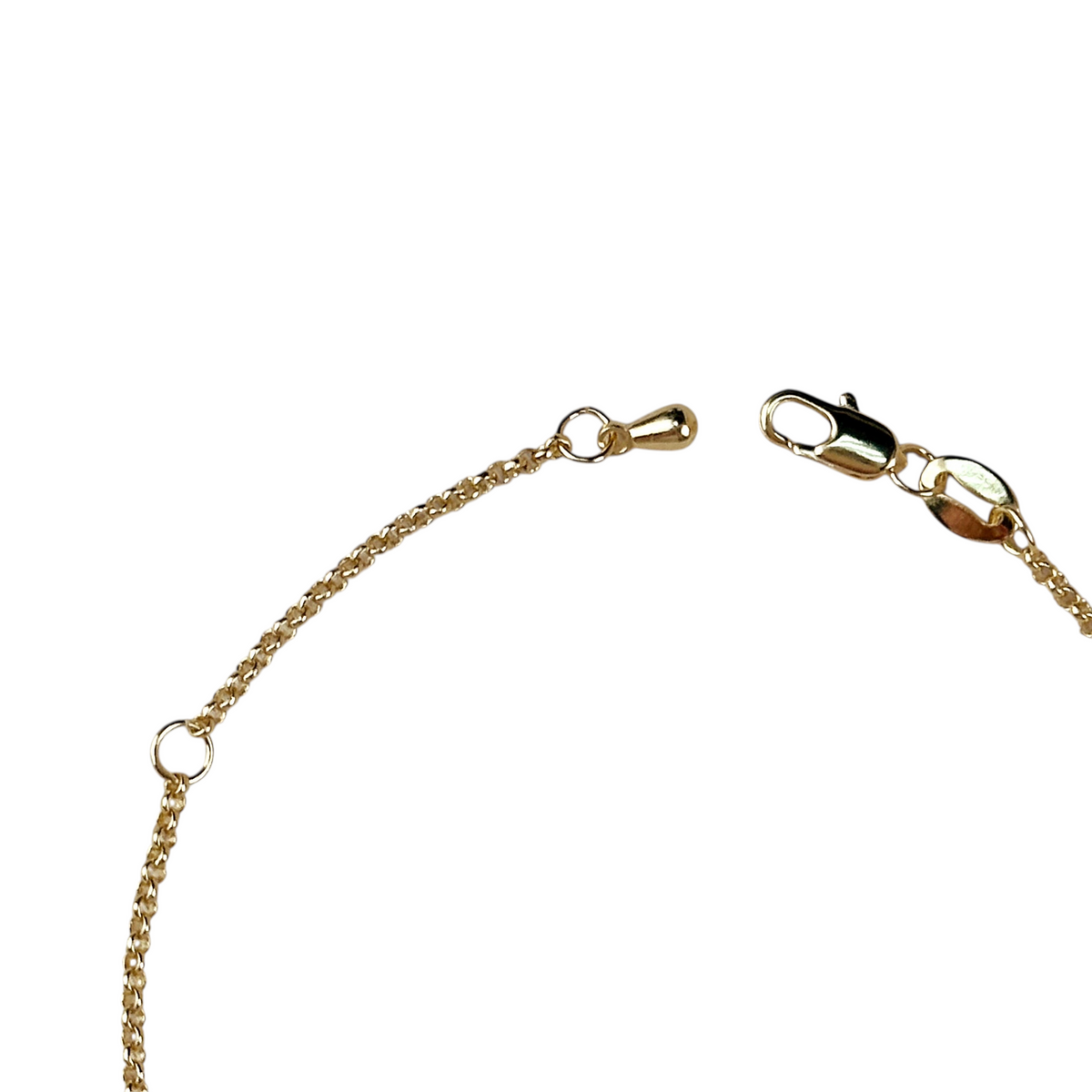Solitaire Baroque Pearl Bracelet in 18K gold-filled, view 4