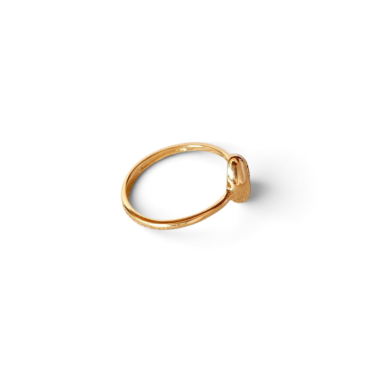 Cowrie Shell Ring in 18K gold-filled, view 3