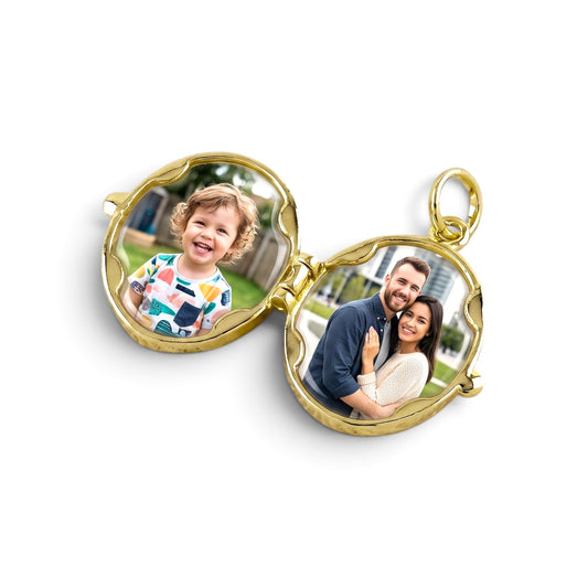 Skillus Lady of Grace Locket Pendant Open