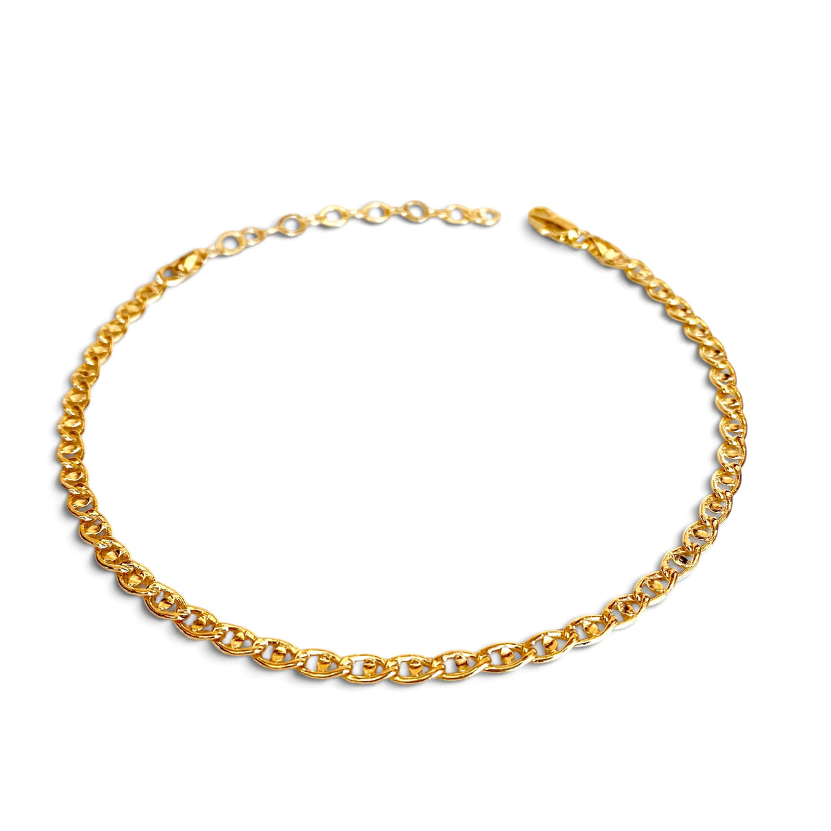 Textured Mariner Anklet