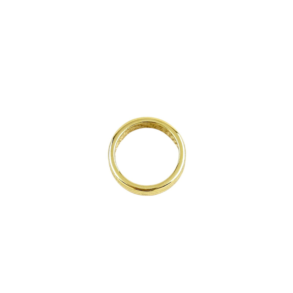 Triple Rail Band Ring in 18K gold-filled, view 2