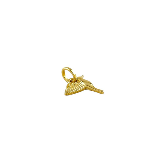 Hummingbird 16mm 18k Gold Filled Charm
