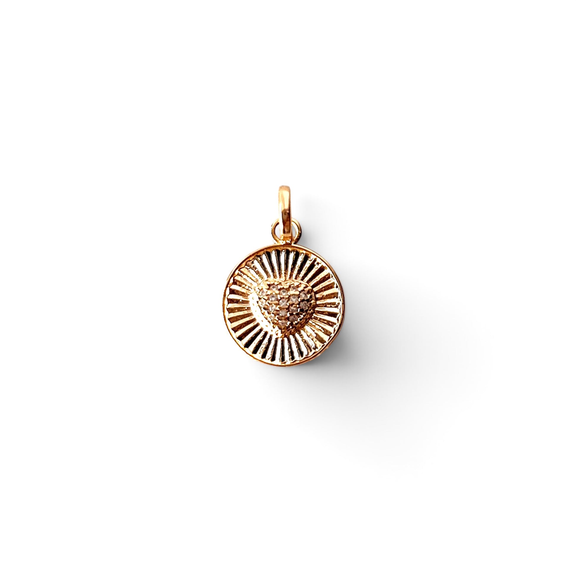 12mm charm showing textured detail