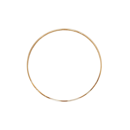 1.8mm Classic Bangle 18k Gold Filled Bracelet
