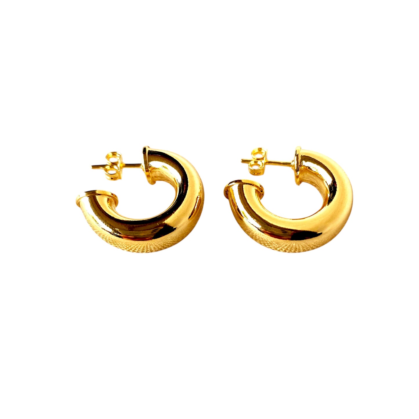 22mm Open Hoop 18k Gold Filled Earrings