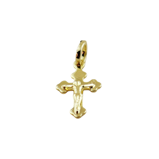 20mm Crucifix  18k Gold Filled Pendant