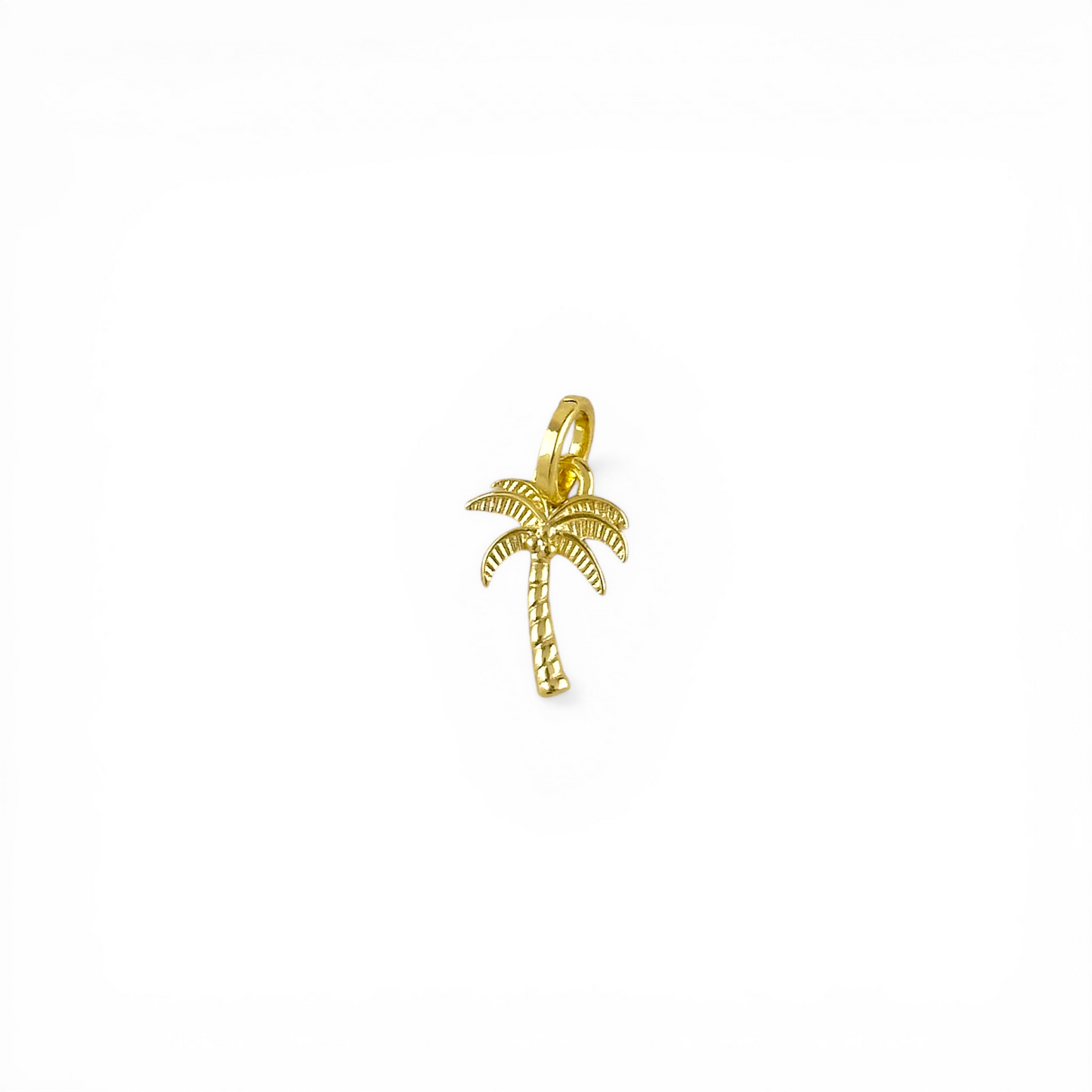 Palm Tree 16mm 18K Gold Filled Charm