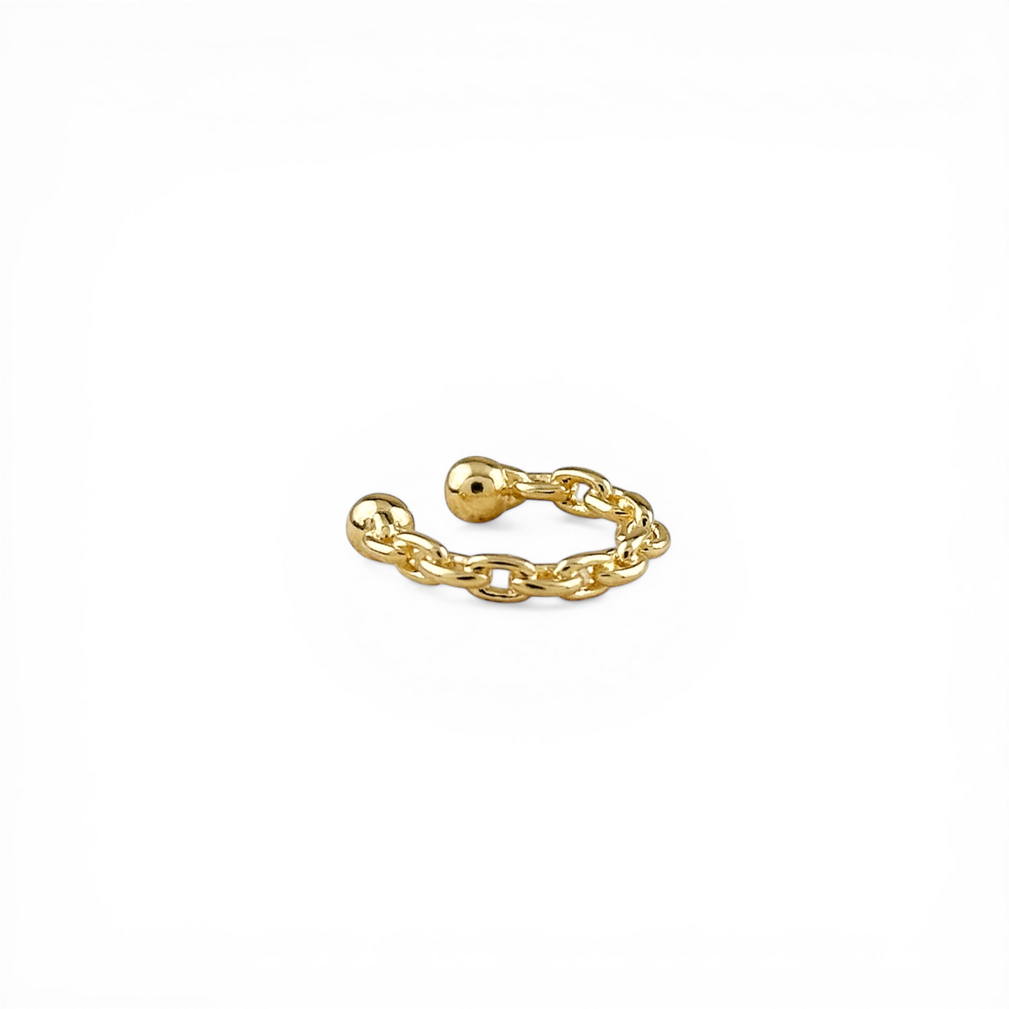 Crafted Chain 18K Gold Filled Ear Cuff