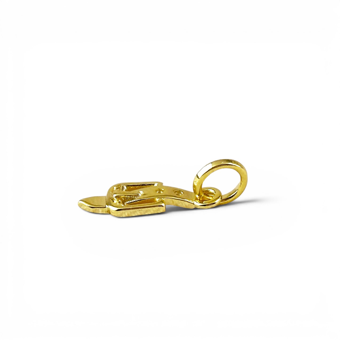 Belt Buckle 18mm 18K Gold Filled Charm