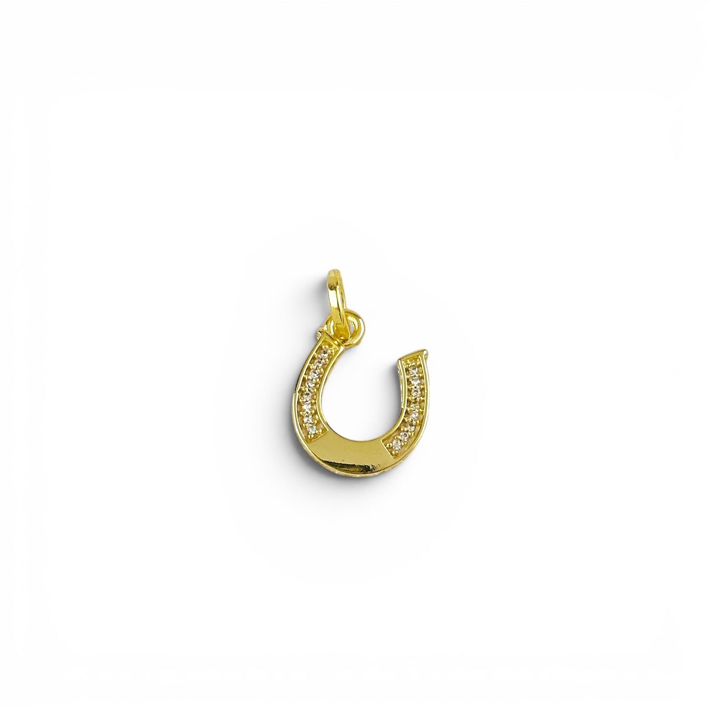 Horseshoe 18mm 18K Gold Filled Charm