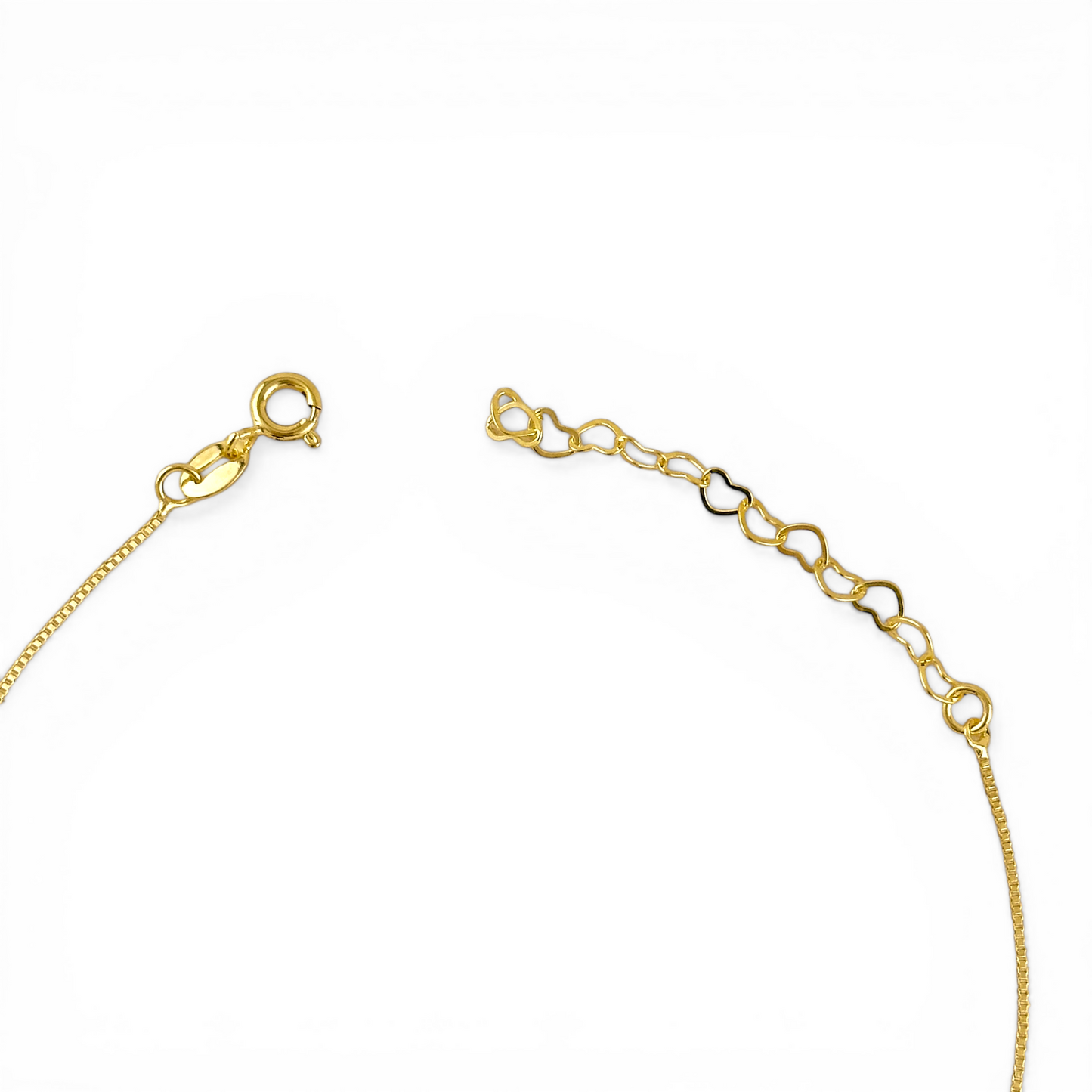 Micro CZ Drop 18K Gold Filled Anklet
