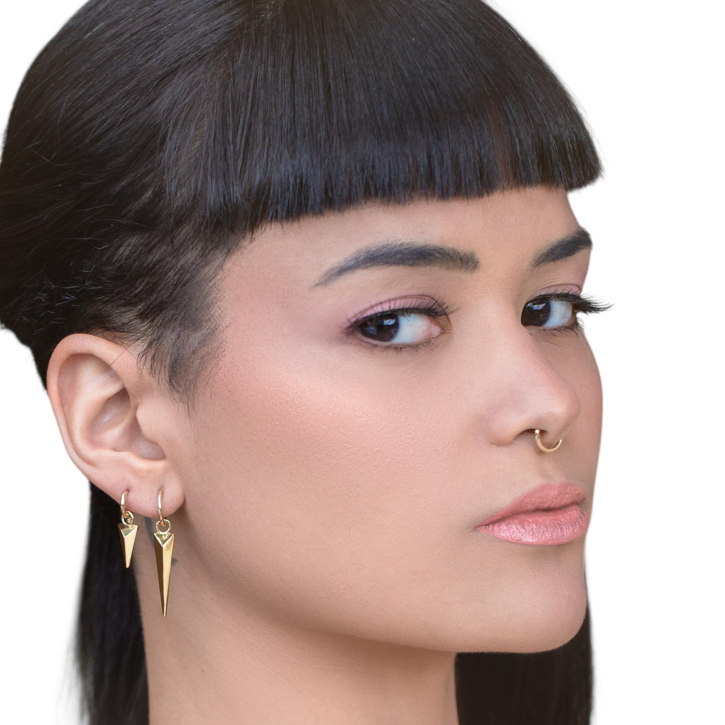 Mini Seamless Hoop 18K Gold Filled Earrings