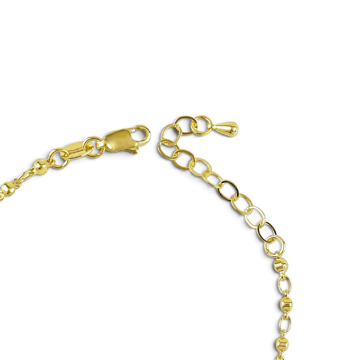 Beaded 2.5mm Bracelet in 18K gold-filled, view 7