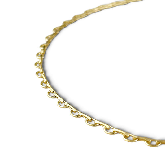 Lace Belly Chain in 18K gold-filled, view 2