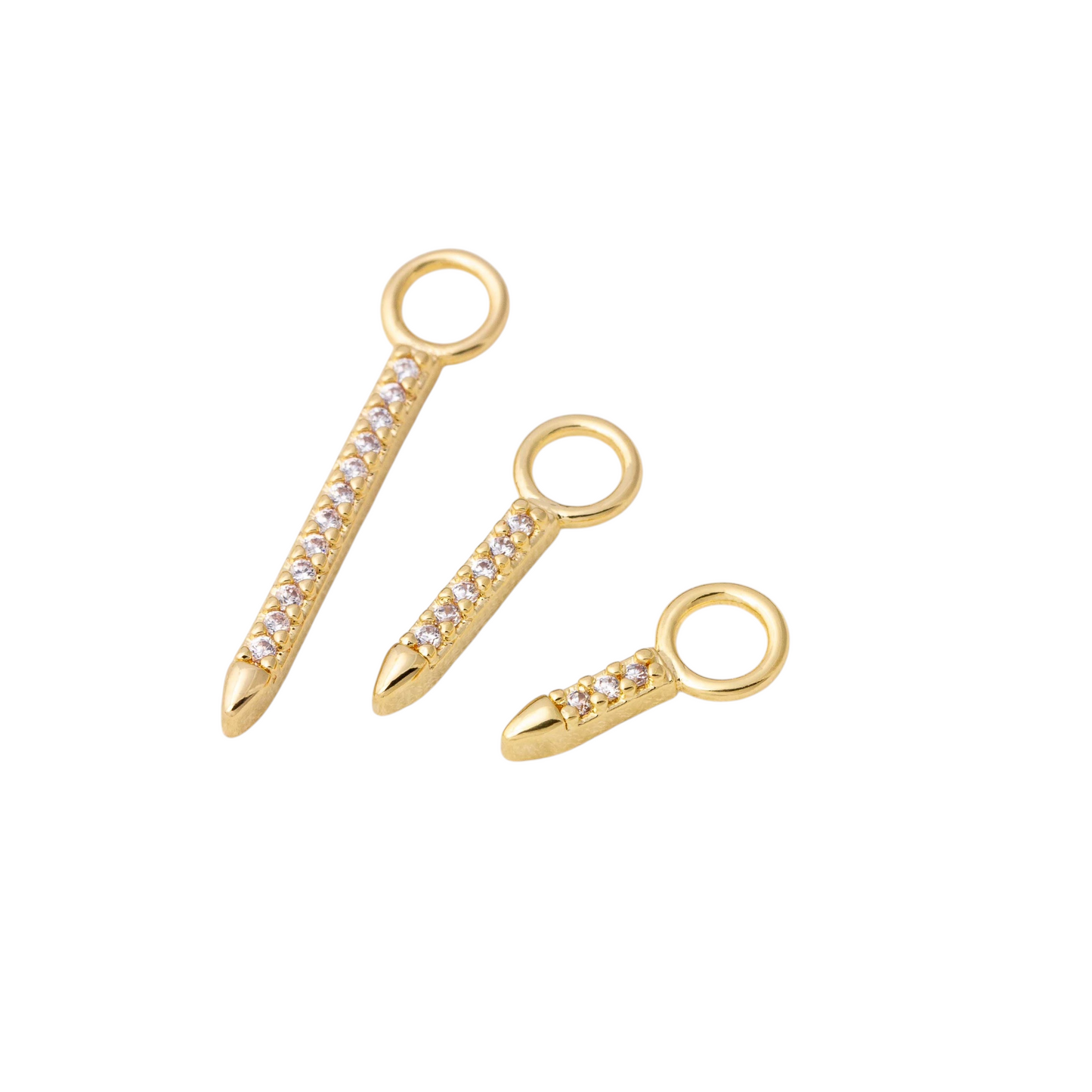 Build Your Own Hoop Set 18k Gold-Filled Earrings