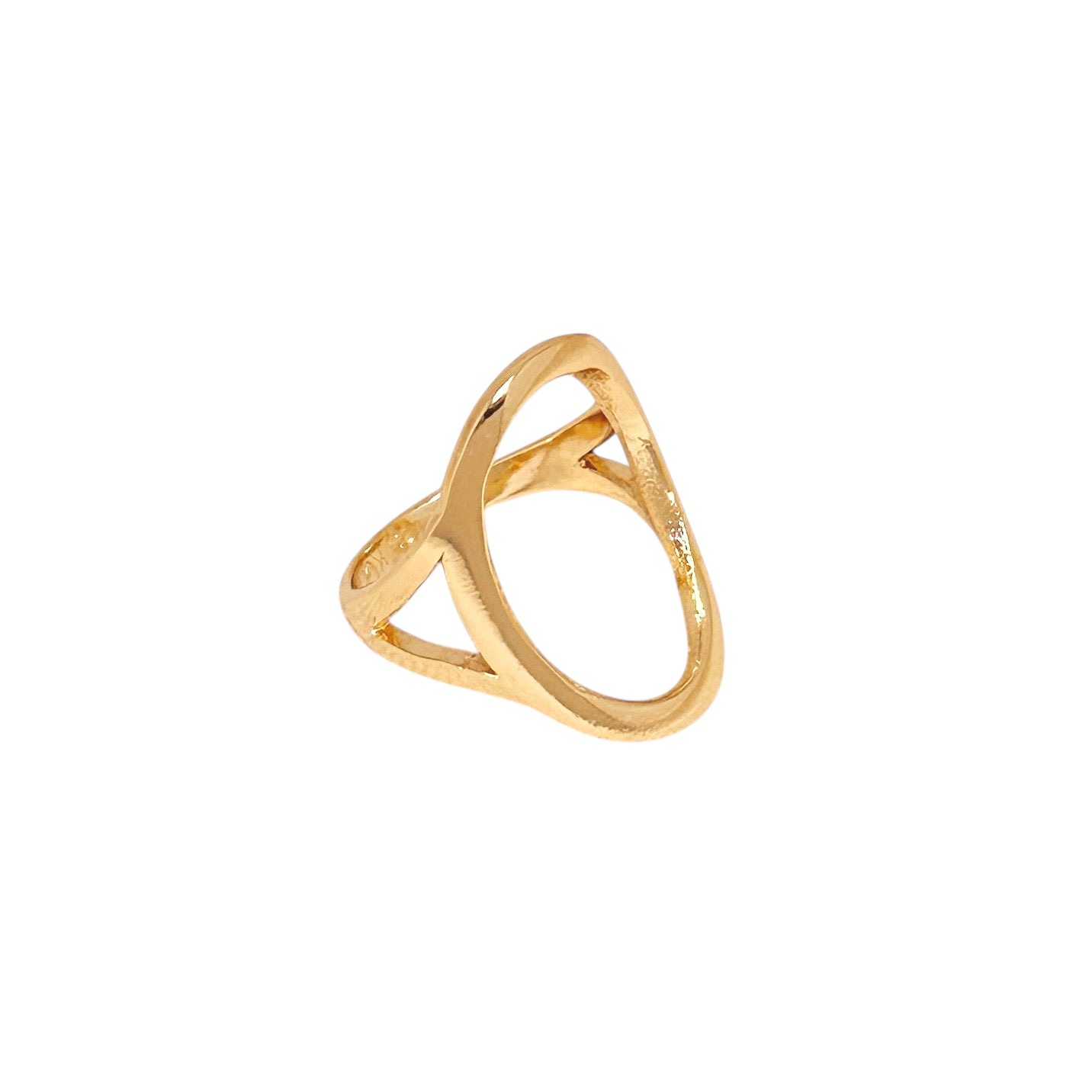 Oval Signet 18k Gold Filled Ring