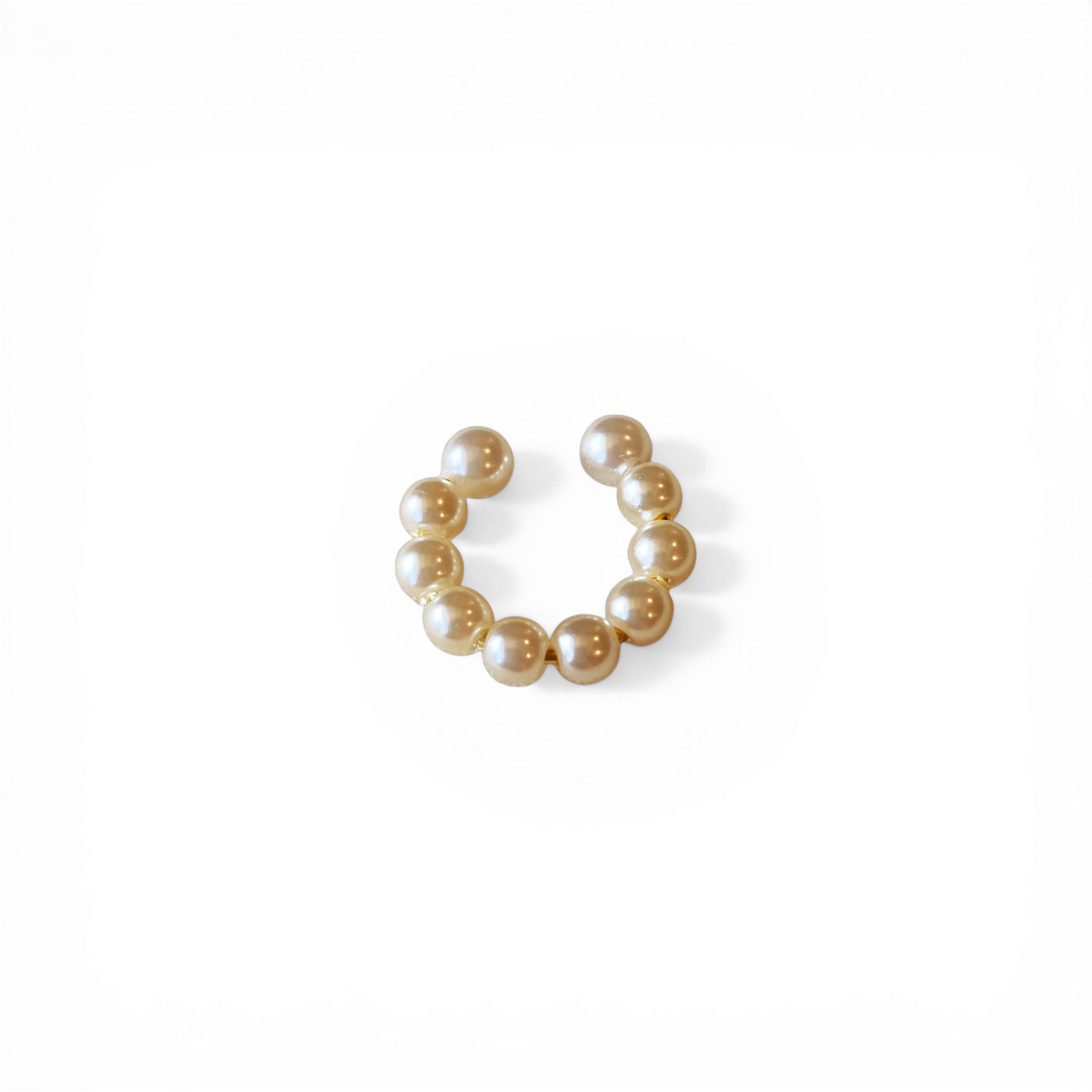 Pearl Ear Cuff 18K Gold Filled