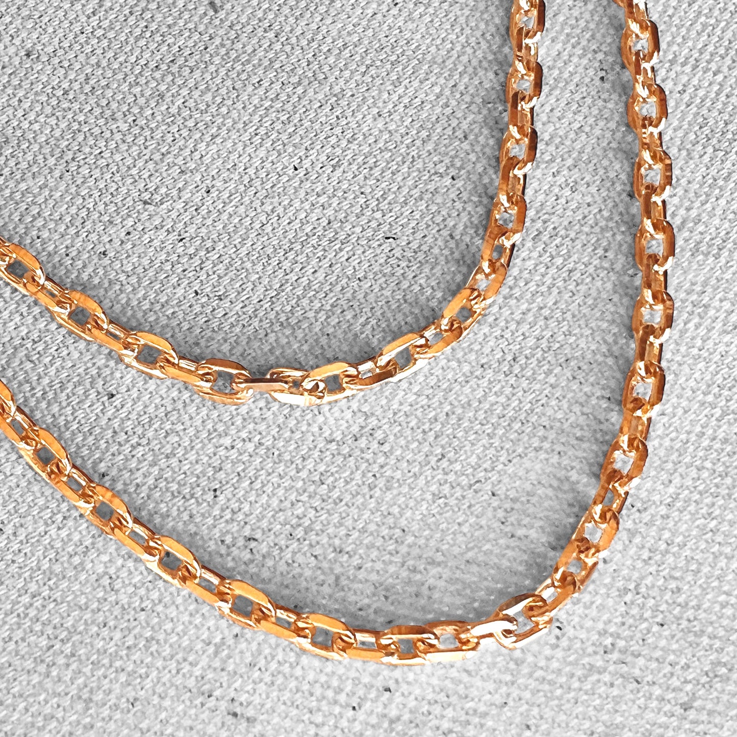 Anchor Link Chain 18k Gold Filled Necklace