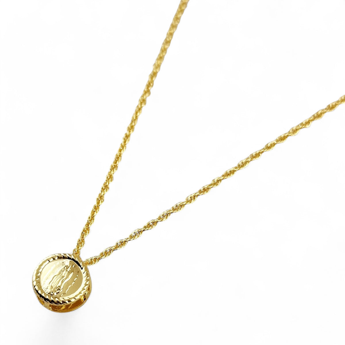 Our Lady of Guadalupe 18K Gold Filled Necklace