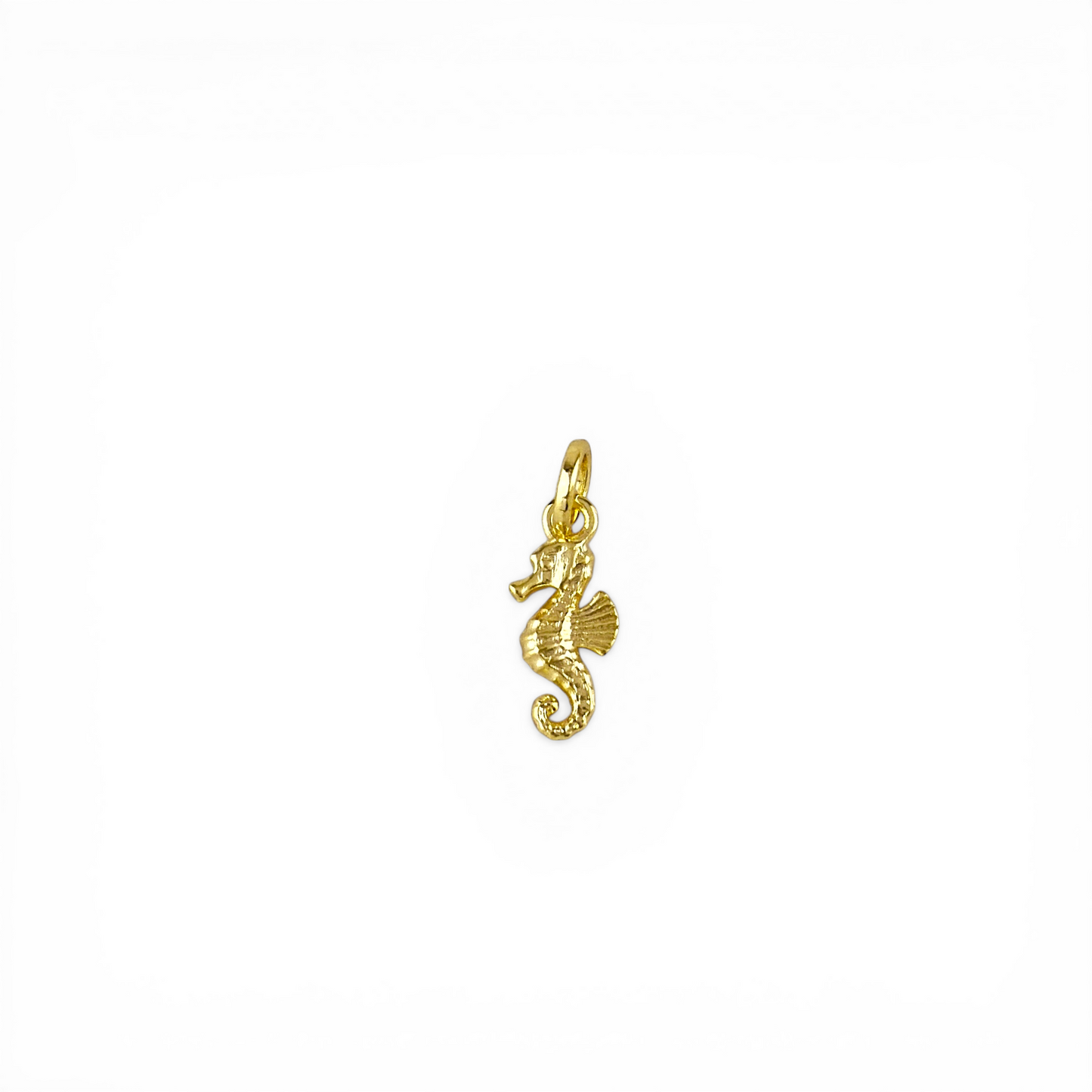 Seahorse 18mm 18K Gold Filled Charm
