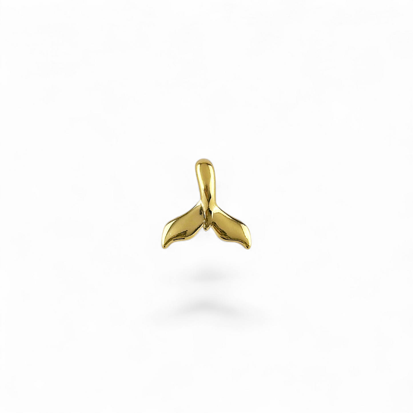 Whale Tail 15mm 18K Gold Filled Charm