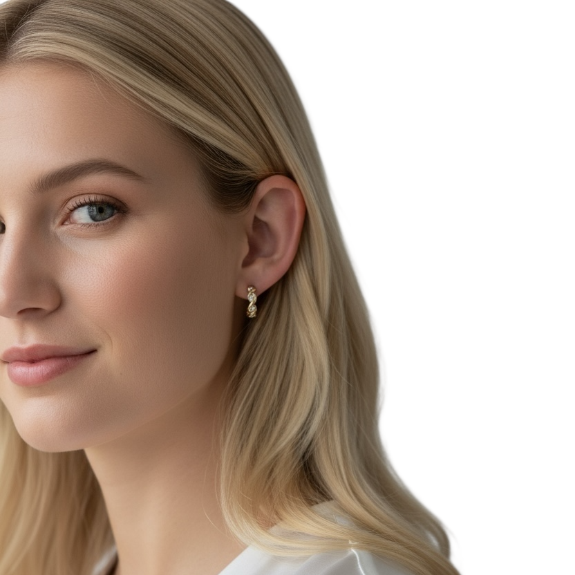 15mm Open Hoop 18k Gold Filled Earrings