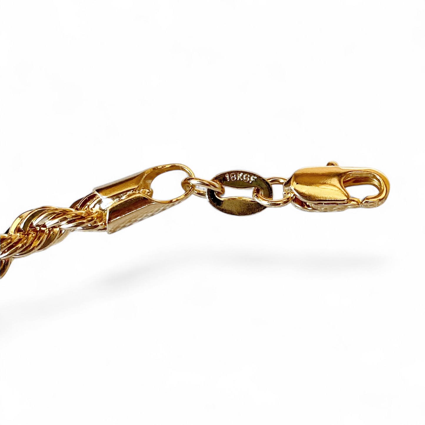 4mm Rope Chain 18K Gold Filled Anklet
