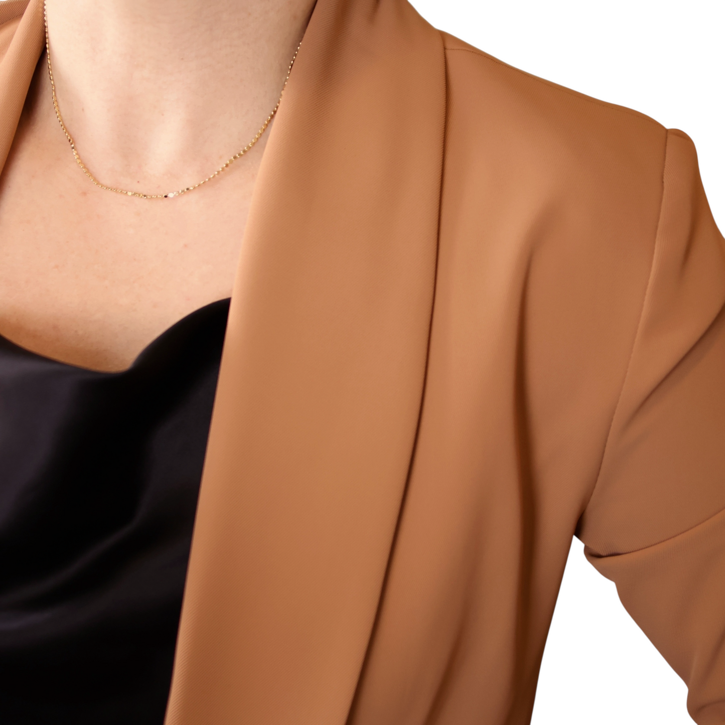 1.5mm Flat Disc Chain 18k Gold Filled Necklace