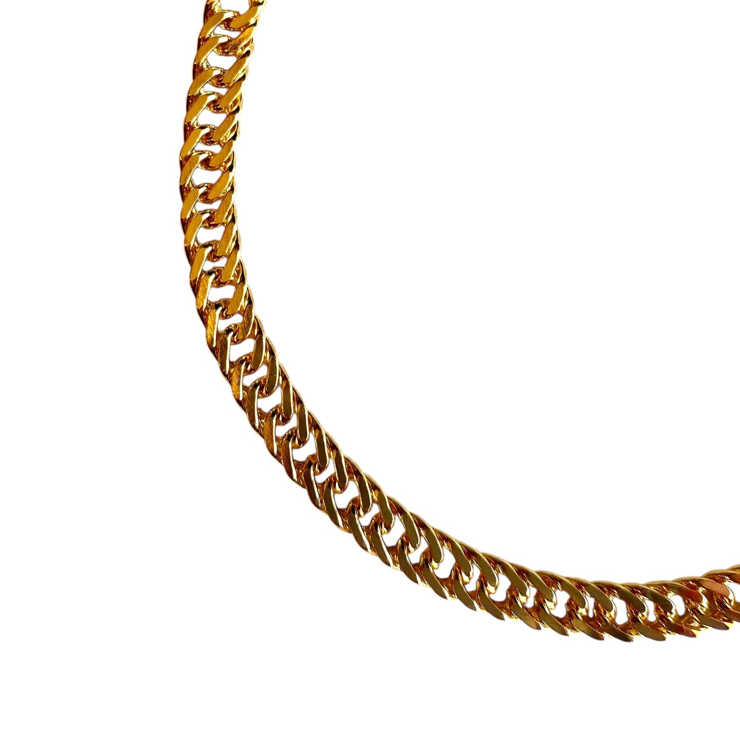 4.0mm Curb Chain 18k Gold Filled Bracelet
