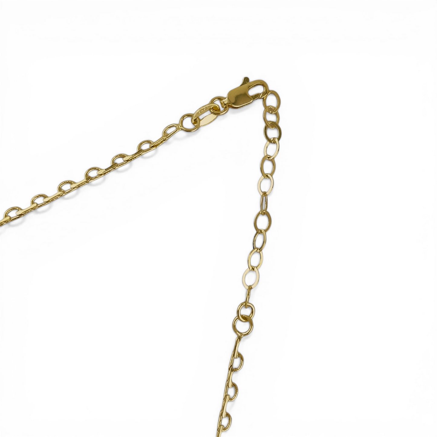 Lace Chain Choker 18K Gold Filled Necklace
