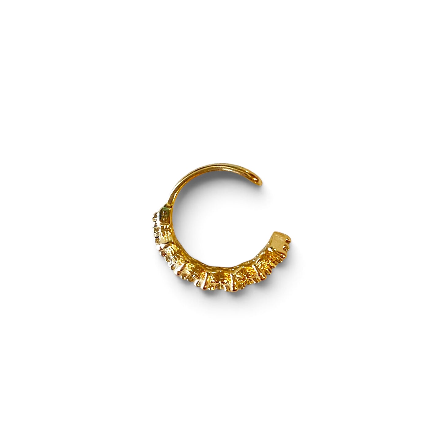Zig Zag CZ 18K Gold Filled Ear Cuff