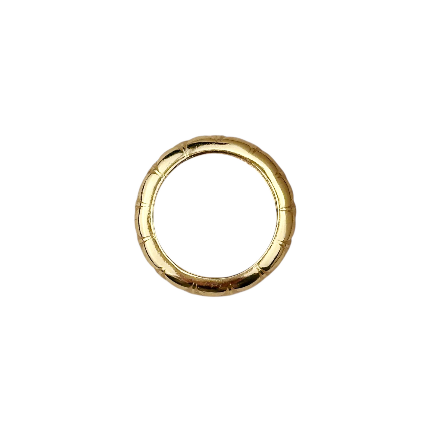 Diamond Cut Band 18k Gold Filled Ring
