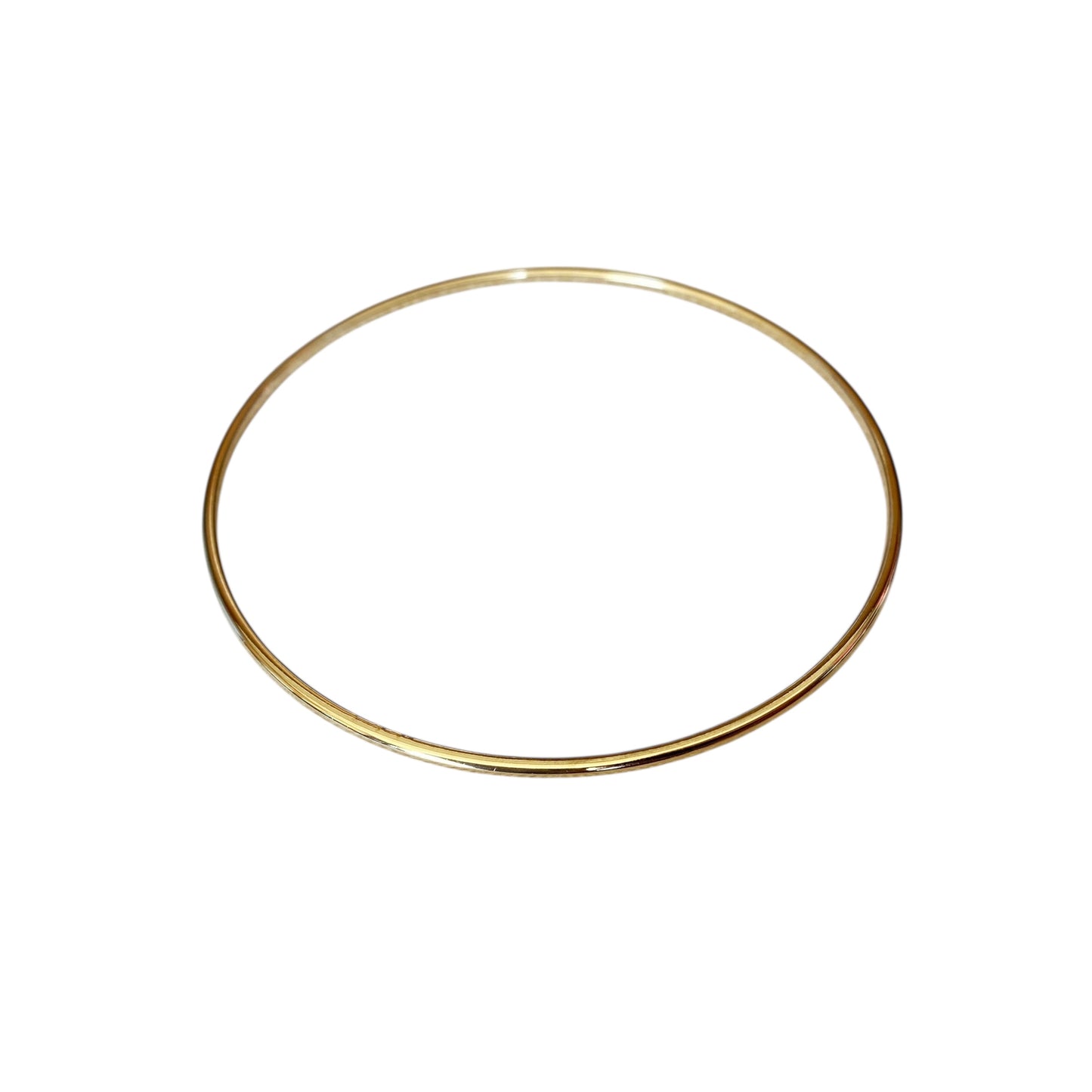 1.5mm Classic Bangle 18k Gold Filled Bracelet