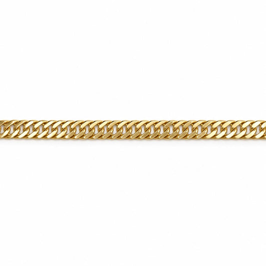 Double Curb Chain 3.25mm 18K Gold Filled Necklace