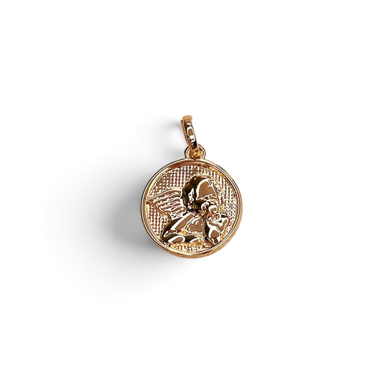 Angel Coin Pendant