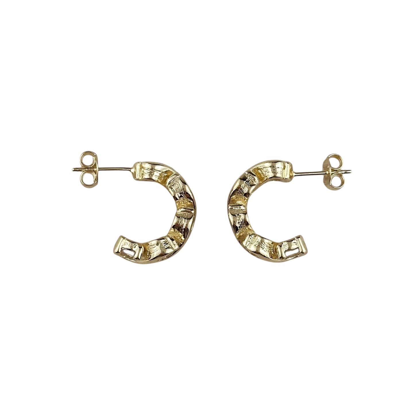 15mm Open Hoop 18k Gold Filled Earrings