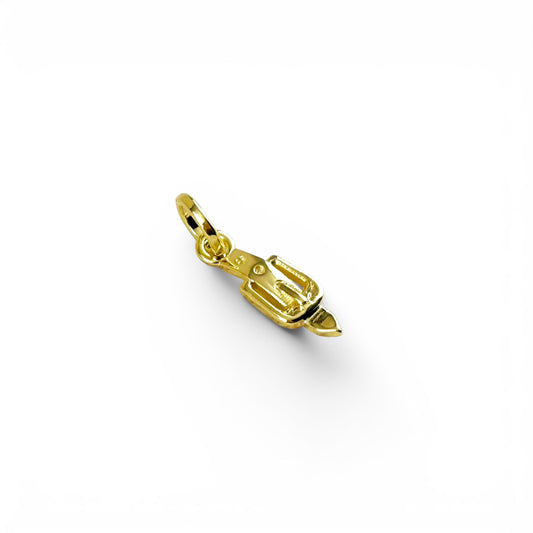 Belt Buckle 18mm 18K Gold Filled Charm