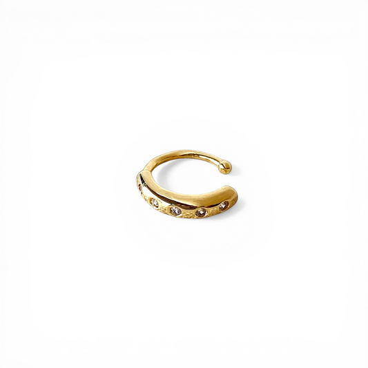 CZ Wrap 18K Gold Filled Ear Cuff
