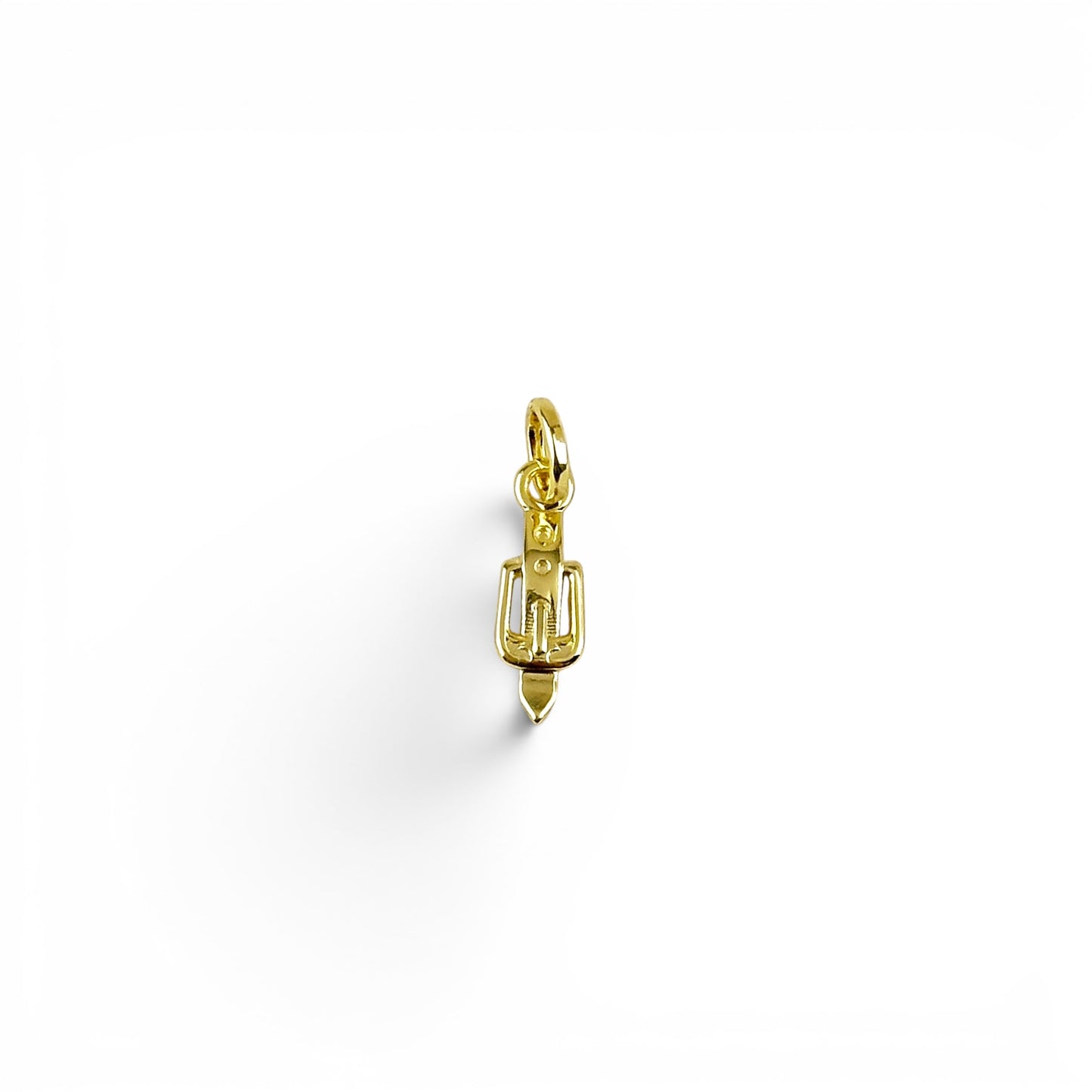 Belt Buckle 18mm 18K Gold Filled Charm