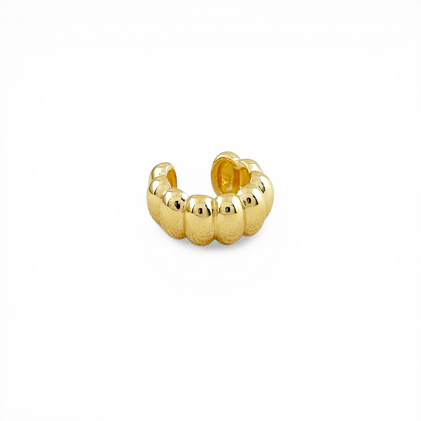 Scalloped 18K Gold Filled Ear Cuff