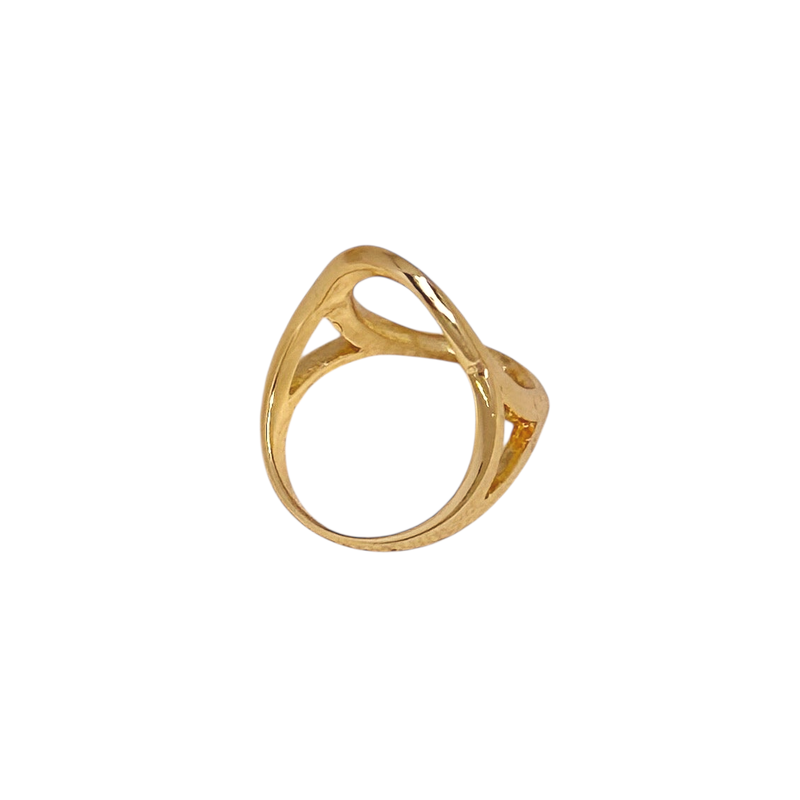 Oval Signet 18k Gold Filled Ring