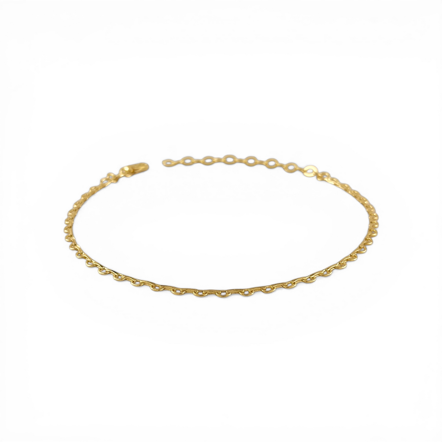 Lace Chain 18K Gold Filled Anklet