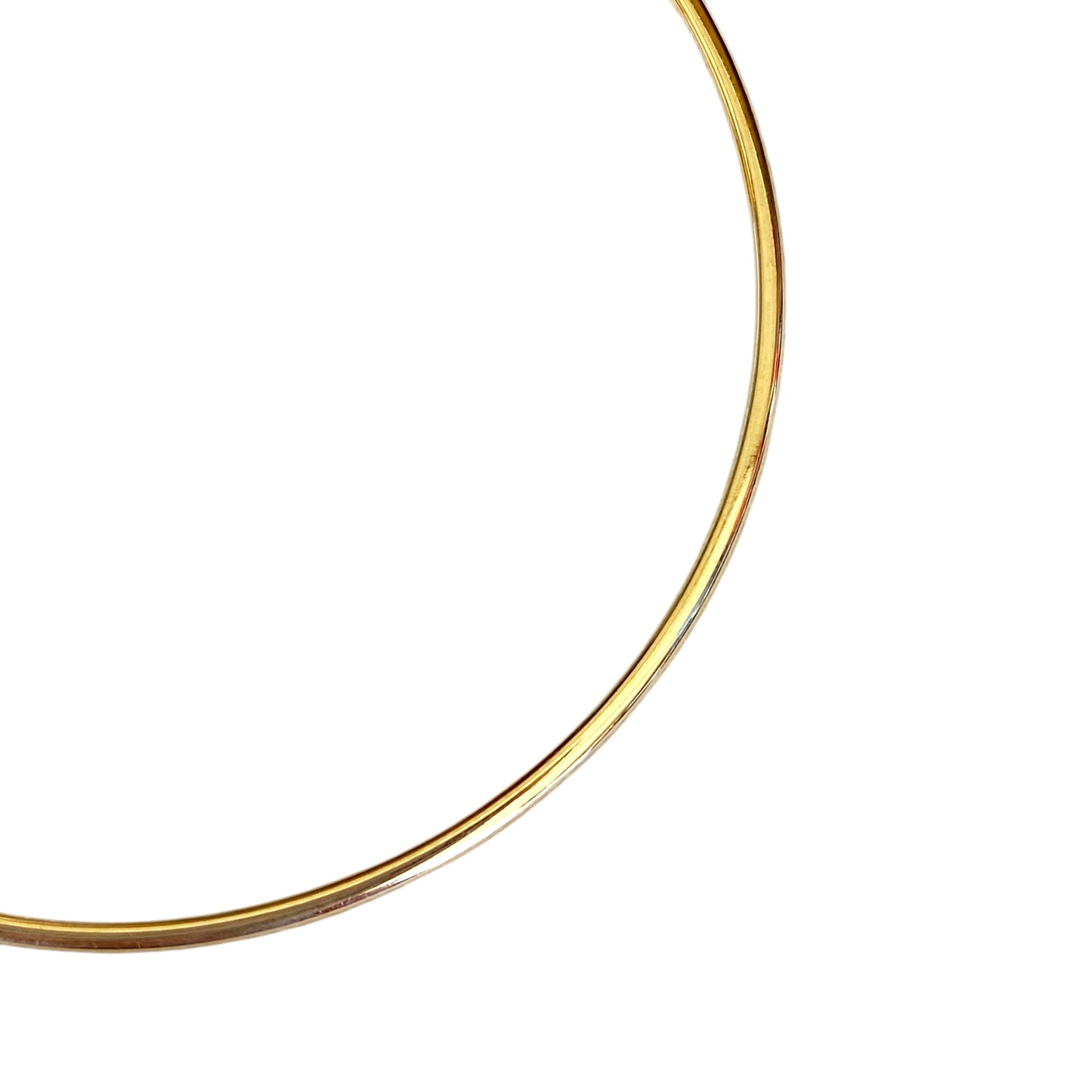 1.5mm Classic Bangle 18k Gold Filled Bracelet