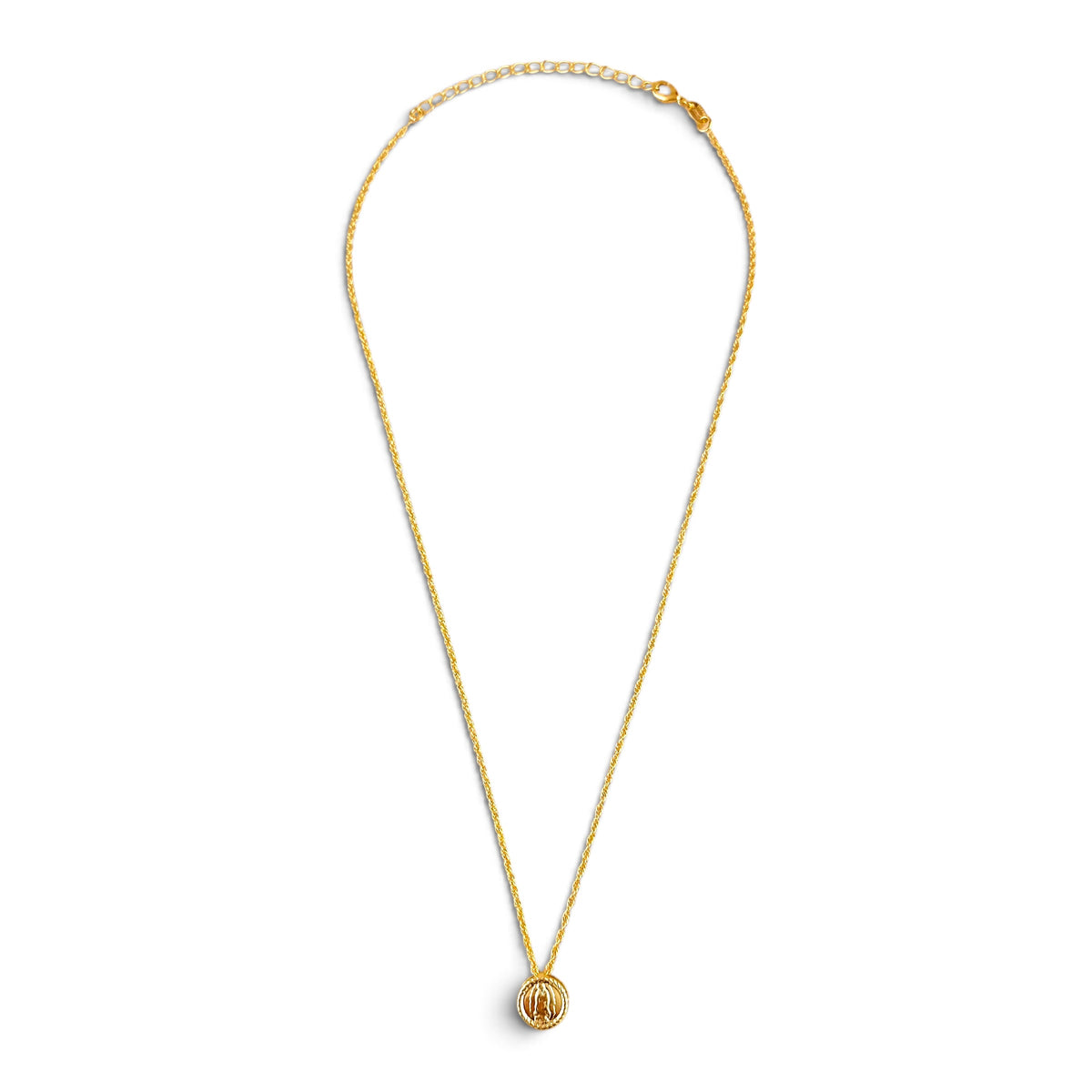 Our Lady of Guadalupe 18K Gold Filled Necklace