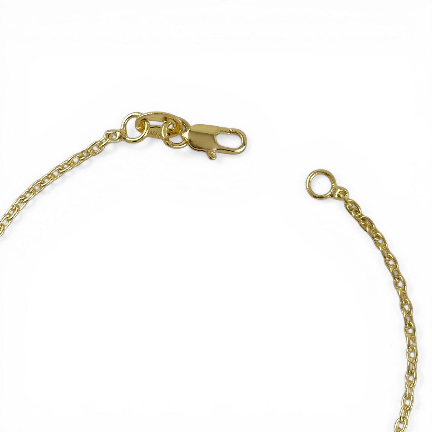 1.8mm Anchor Chain 18K Gold Filled Bracelet